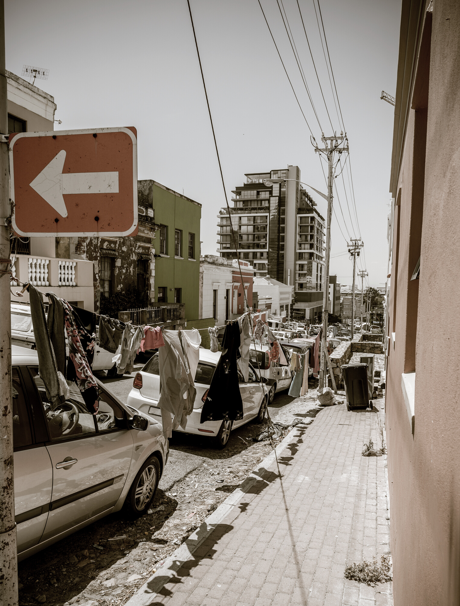 Street in Bo-Kaap in Cape Town